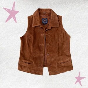 Harold's Brown Suede Vest